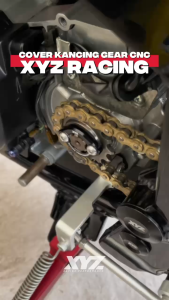 XYZ COVER PENGUNCI GEAR DEPAN KAWASAKI NINJA RR R SS FULL CNC