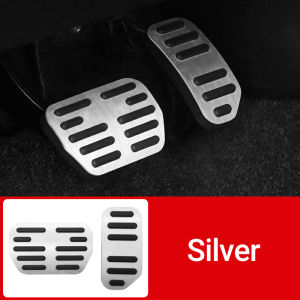 For Toyota RAV4 XA40 2013 2014 2015 2016 2017 2018 RAV 4 Aluminum Car Accelerator Brake Pedals Cover Non Slip Pads Accessories