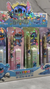 Pensil Set Stitch 2in1 Pensil dan Refil / Mechanical Pensil Set Refill Lilo Stitch