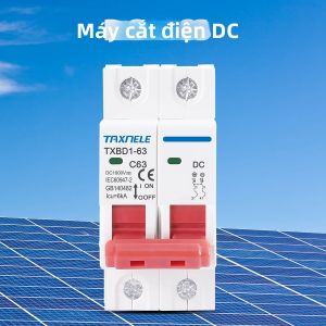 Cầu Dao Mini Năng Lượng Mặt Trời 2P DC 1000V Cho Hệ Thống Quang Điện PV - Công Tắc Pin MCB 6A-63A Có Thể Lựa Chọn Cho Năng Lượng Tái Tạo
