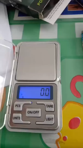 【COD+Stock】Jewelry Scale Grams Digital Pocket Weighing Scale Backlight Scale Balance For Kitchen And Jewelry 500g/0.1g earphea