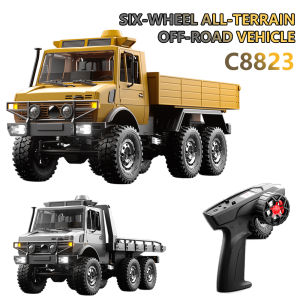 C8823 6WD RC Car 1/18 Off-road Remote Control Vehicle 2.4G High Speed Climbing Transport Rescue Crawler Model Toys for Children