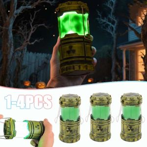 Mini Nuclear Reactor Night Light for Halloween Gift Novelty Lamp for Couple Quirky Bedroom Decoration Glowing Lantern Party Prop