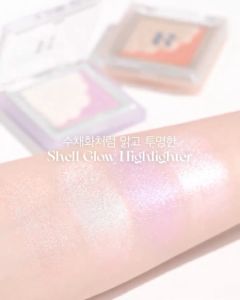 Holika Holika Shell Glow Highlighter (Like Shell Collection) | Two Tone Blush & Highlighter