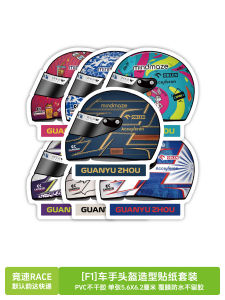 Miếng Dán Mũ Đua F1 Chống Thấm Nước Chống Trượt Không Để Lại Keo Vương Miện Bảo Vệ Điện Thoại Di Động Phụ Kiện Điện Thoại Di Động