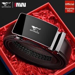 SEPTWOLVES | Men New Style Leather Belt