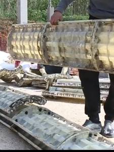 แม่พิมพ์ตัวเสาโรมัน พื้นผิวเรียบ อุปกรณ์เสริมเสา โมเดลประตูวิลล่า แบบกลม สไตล์ยุโรป แม่แบบตกแต่งพลาสติก