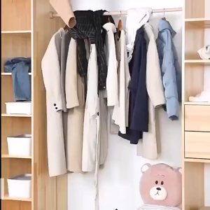 Garment Protector Clothes Dust Cover Household Transparent Coat Suit Dust Bag Stereo Clothes Hanging Bag-COZII