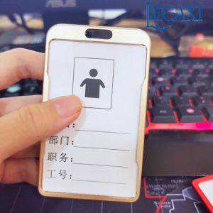 [Combo Dây+Thẻ] Dây đeo thẻ ID lanyard vỏ hợp kim kim loại đựng Kẹp thẻ tên thẻ tín dụng thẻ ngân hàng Legaxi