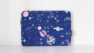 (11~15 Inch)Typo Laptop Bag Space Universe Pattern Laptop Sleeves Case Laptop Bag Waterproof Shockproof Notebook 平板电脑包