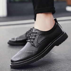 Breathable Leather Soft Bottom Oxford Shoes