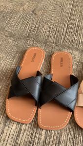 Sandal Wanita Terbaru/Sendal Selop Jelly Alina 1501/Sendal Flat karet Import Kekinian