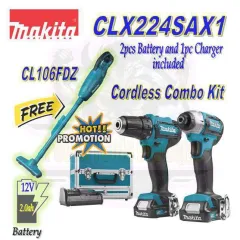 Makita M0801GX1 Hammer Drill Combo Kit Set Free 74 Pcs Accessories Lazada Singapore