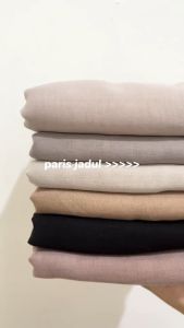 Hijab Paris Jadul Segi Empat Paris Jilbab Voal Kerudung Segi Empat