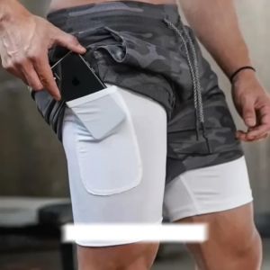 Quần Chạy Bộ Nam Bảo Hành 12 Tháng Quần Thể Thao Nam 2 Lớp Polyester Thoáng Khí Có Túi Điện Thoại Cleacco 585 MVP Sport