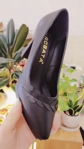 Giày cao gót nữ đẹp đế vuông 8cm hàng hiệu rosata ba màu đen đỏ kem cao cấp ro441 Giày Cao Gót Chất Liệu Da Tổng Hợp Giày Cao Gót Cho Dịp Thường Ngày - Lazada