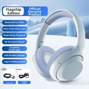 Weilade | New Over-ear Wireless Bluetooth Active Noise Cancellation Headset with Microphone