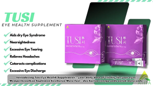 Eye health TUSI100% original eye health TUSI supplement original eye care children myopia adult eye care fatigue eye dryness blurred 3.5g 15 bags.