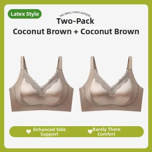 Gathering Supporting Anti-Drooping Seam-Free Comfort Sports Bras