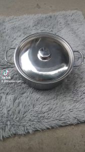 Bộ 3 nồi Inox sharp - bộ 3 nồi inox đùng được cho tất cả các loại bếp