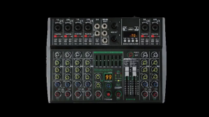 Xtuga Om6 Professional 6 Channel Audio Mixer with 16 DSP Effects Audio Mixer
