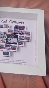 2020005 Pigura / frame 3d love / kado ulang tahun / wisuda / graduation / wedding / engagement / anniversarry
