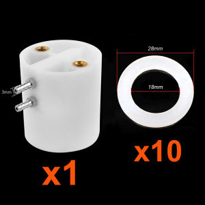 Nắp Chai Nước Nha Khoa JNSUR 3mm Kèm 10 Vòng Đệm Kín - Phụ Kiện Ghế Nha Khoa Nắp Chai Nhựa Cho Thiết Bị Nha Khoa