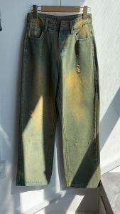 celana jeans panjang wanita vintage celana kulot jeans celana baggy jeans gaya korea high waist celana jumbo