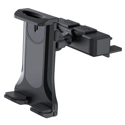 Car Tablet Stand 360Rotation Universal Adjustable Car CD Slot Holder Mount for IPad Pro Air Mini Samsung Fold Xiaomi Tablet PC