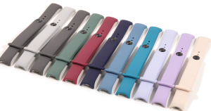 Tali Jam Mi Band 9 NFC Silikon Tali Pengganti Jam Tangan Smartwatch Xiaomi Mi Band 8 Polos Warna Sport Silicone Soft Gelang Gelang