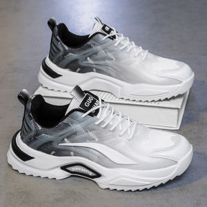 JIFANPAUL | Spring Mens Sports Shoes Youth Mesh Running Dad Sneakers