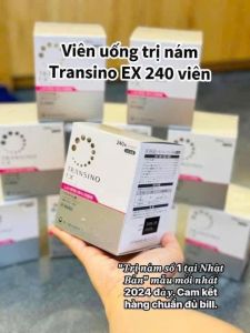 240 Viên uống trắng da mờ nám Transino Ex nhật bản CHÍNH HÃNG