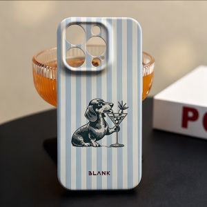 Dachshund Heart Pattern For iPhone 17 16 15 14 13 12 Pro Max Slim Shockproof Cover for iPhone Air Case Blank