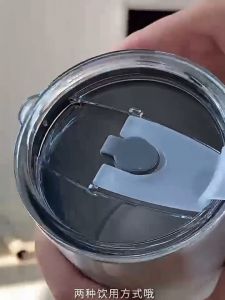 Tumbler Gelas Cangkir Termos Stainless 304 Tahan Panas Anti tumpah