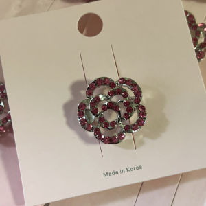 กิ๊บติดผมแม่เหล็กแบบดูดซับสไตล์เกาหลี Y2K ประดับเพชรเต็มหน้า กิ๊บติดผมด้านข้างแบบดูดซับแม่เหล็ก ดีไซน์เก๋ไก๋