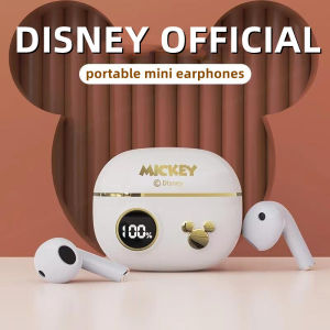 Tai nghe Disney Original P88 AirPods Tai nghe không dây Bluetooth 5.2 Tai nghe thể thao giảm tiếng ồn Điều khiển bằng cảm ứng thông minh Micrô tích hợp chống nước Tai nghe trò chơi