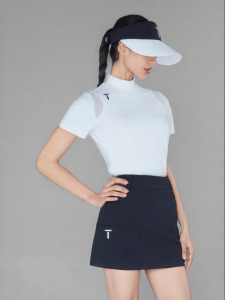 EUROPEAN TOUR | Stretch Slim Fit Collar Short Sleeve Summer Golf T-Shirt