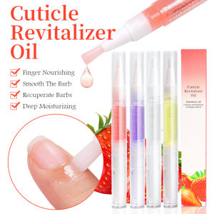 BOZLIN 8 Smells Nail Nutrition Cuticle Oil Pen Nail Treatment Cuticle Revitalizer Oil Prevent Agnail Nail Polish Nourish Skin