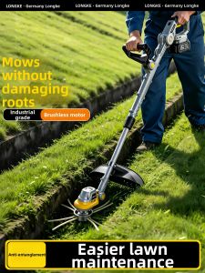 LONGKE | Handheld Backpack Cordless Lawn Trimmer