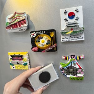 Mặt Dán Tủ Lạnh Hình Cung Điện Seokchonro Kỷ Niệm Di Sản Thế Giới Jeju Island Hình Khối Kiến Trúc Sáng Tạo Bằng Nhựa