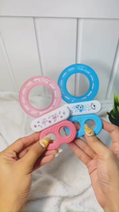 Coral Babies Easy Grip Water-Filled Cooling Teether Rattle Sounds Soothing Teething Toy