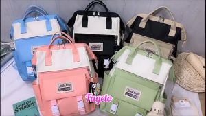 Outlet Tomodachi - SWAB Tas Ransel Backpack 4in1 wanita terlaris Tas Set Sekolah Limited Edition