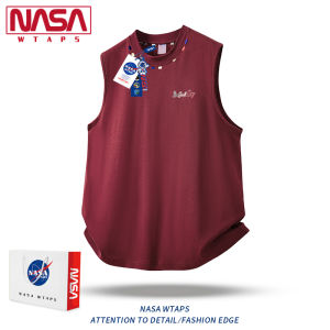 NASA WTAPS | Heavily Embroidered Sleeveless T-Shirt Cotton