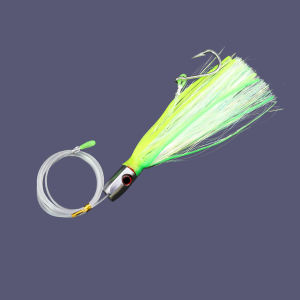 ZYZ Soft Skirt Octopus Squid Lure Size S/L Metal Head Rigged Trolling Tuna Lure Big Game Fishing Lure With Line And Sharp Hook