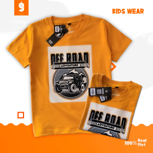 Kaos Anak Off Road Usia 3-12 Tahun Cotton Combed 30s