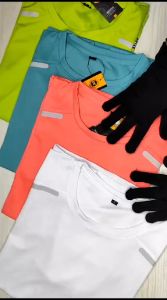 Jersey Atasan Lengan Panjang Kaos Olahraga: Badminton & Sepak Bola