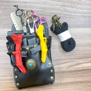 Chuyên Sản Phẩm Tóc Túi Đeo Đựng Kéo 1998 MS1998 Thiết Kế Nhiều Ngăn Đựng Kéo Lược Đồ Nghề Kích Thước 1m15 Dây Điều Chỉnh Thích Hợp Đeo Hông