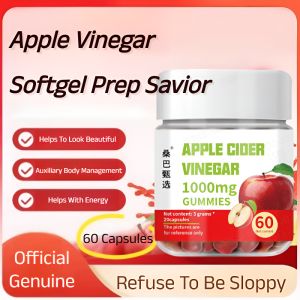 【Weight Management】Apple Cider Vinegar Gummies Apples Promote Metabolism Vitamin Nutrition Pre-Meal Savior Adult Body Management Natural Extract Dietary Nutrition Authentic苹果醋软糖