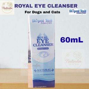 Royal Tail Essentials Royal Eye Cleanser 60mL for Dogs and Cats Natural Eye Care for Pets