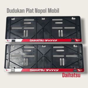 Tempat Dudukan Frame Cover Plat Nomor Mobil 2pc Daihatsu
